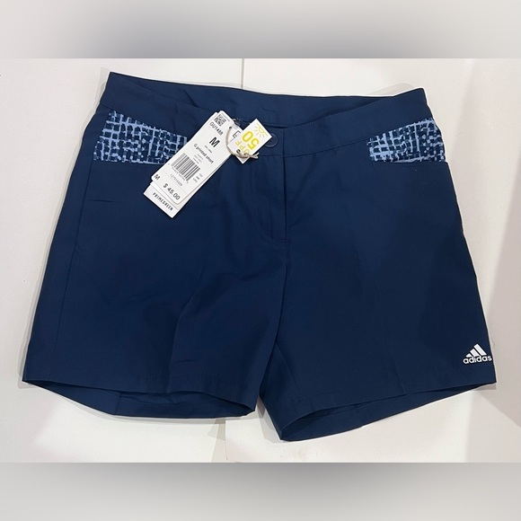 Adidas Girl’s Golf Printed Shots Activewear Shorts Quick Dry Size Medium NWT - Picture 2 of 3